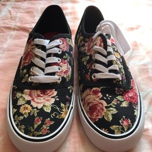 Floral shoes